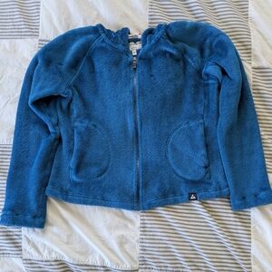 American Giant Soft Fleece Teal Sweatshirt